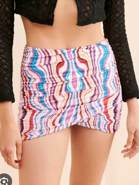 AFRM Multicolor Skirt